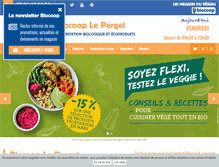 Tablet Screenshot of biocoop-leperget.com